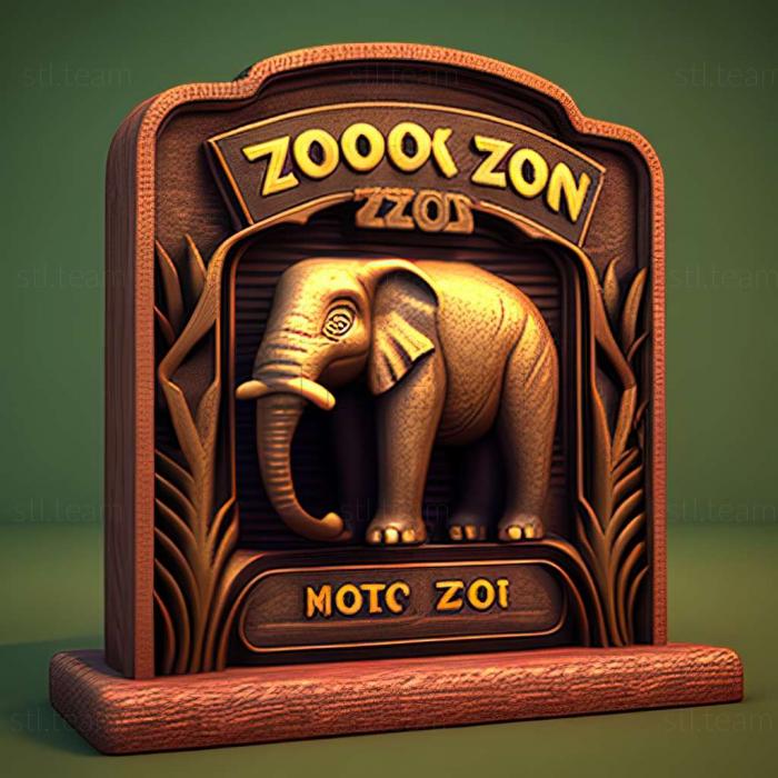 3D модель Гра Zoo Tycoon 2 (STL)